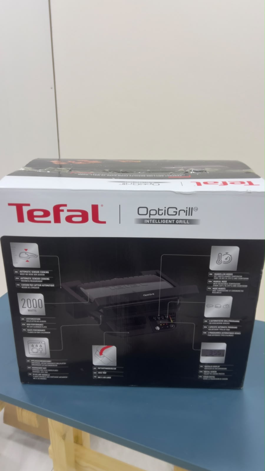 Tefal OptiGrill Intelligent Contact Grill