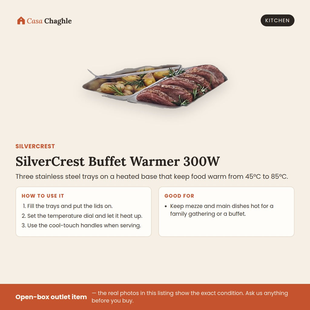 SilverCrest Buffet Warmer 300W