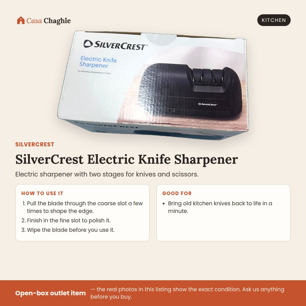 SilverCrest Electric Knife Sharpener