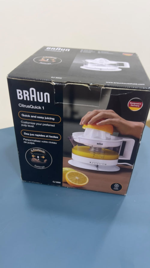 Braun CitrusQuick 1 Citrus Juicer (CJ3000)