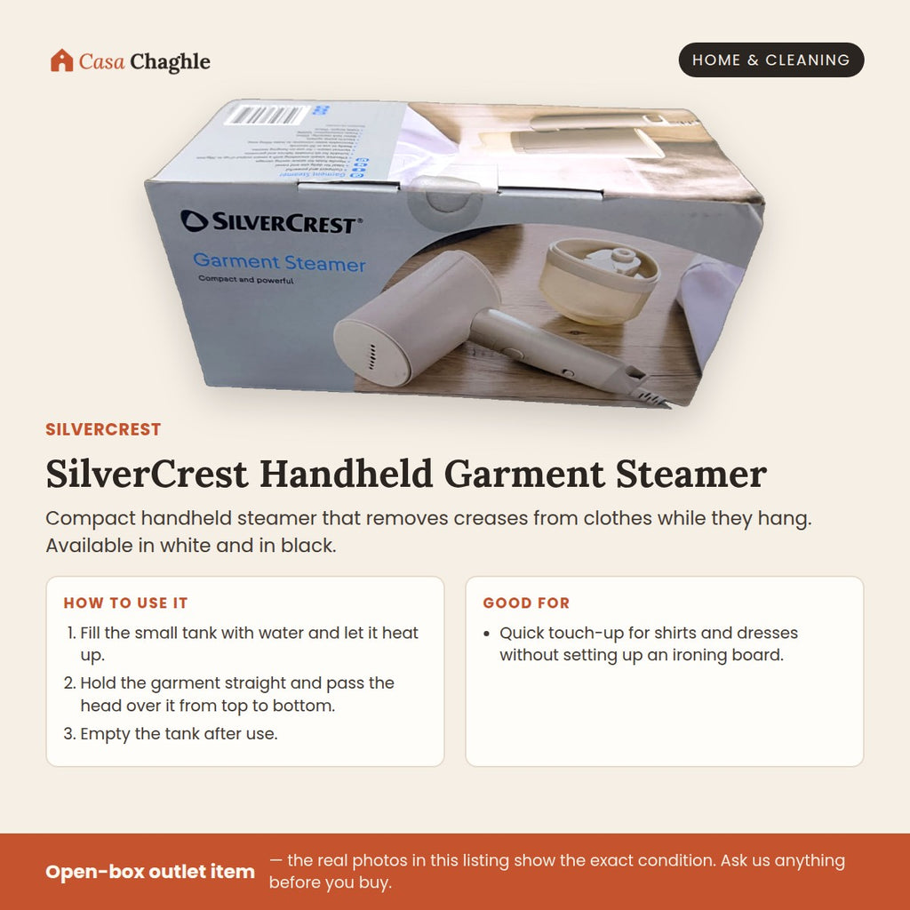 SilverCrest Handheld Garment Steamer