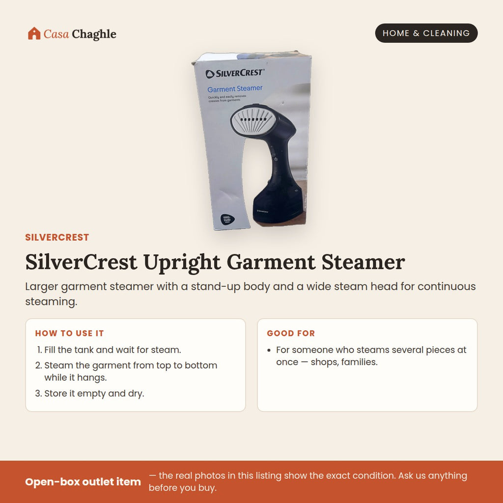 SilverCrest Upright Garment Steamer