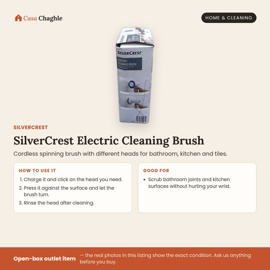 SilverCrest Electric Cleaning Brush