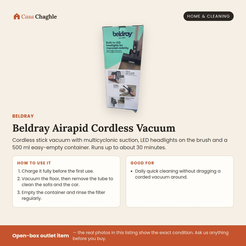 Beldray Airapid Cordless Vacuum