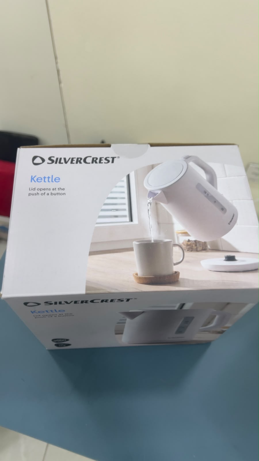 SilverCrest Kettle 1.7L — White or Black