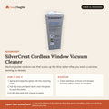 SilverCrest Cordless Window Vacuum Cleaner