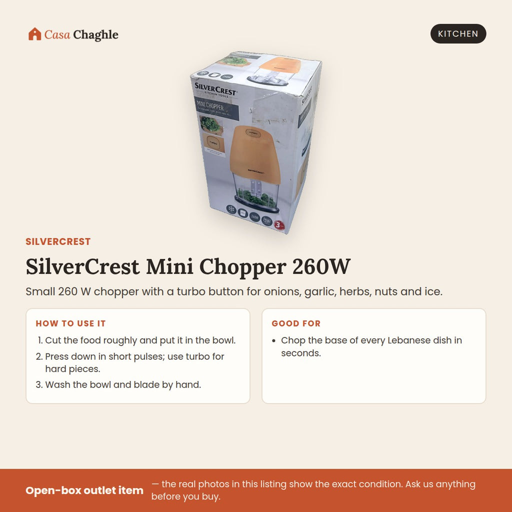 SilverCrest Mini Chopper 260W