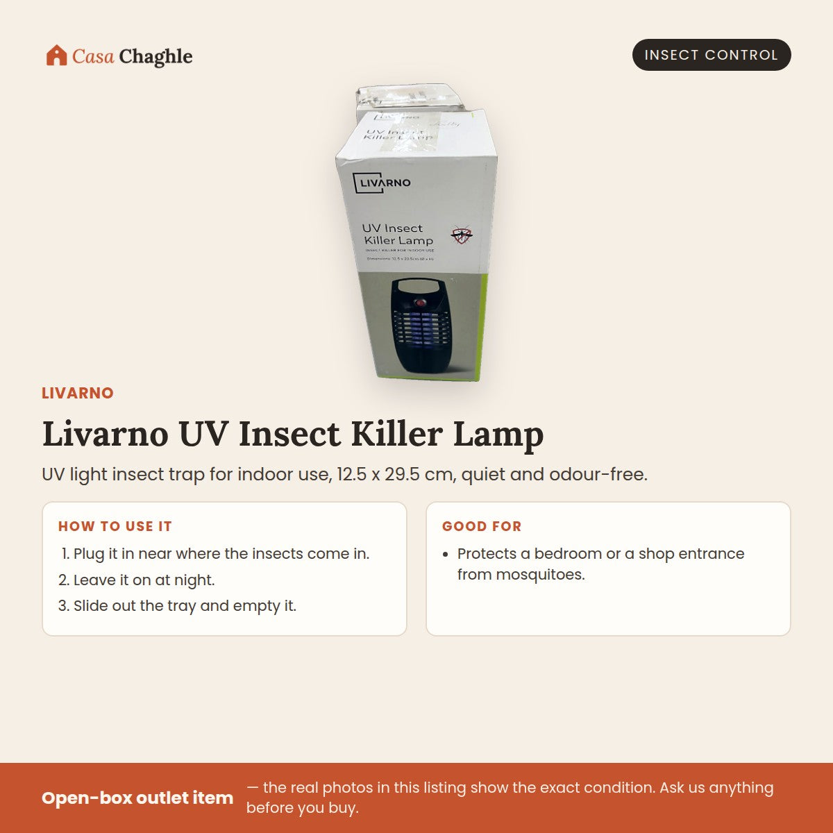 Livarno UV Insect Killer Lamp