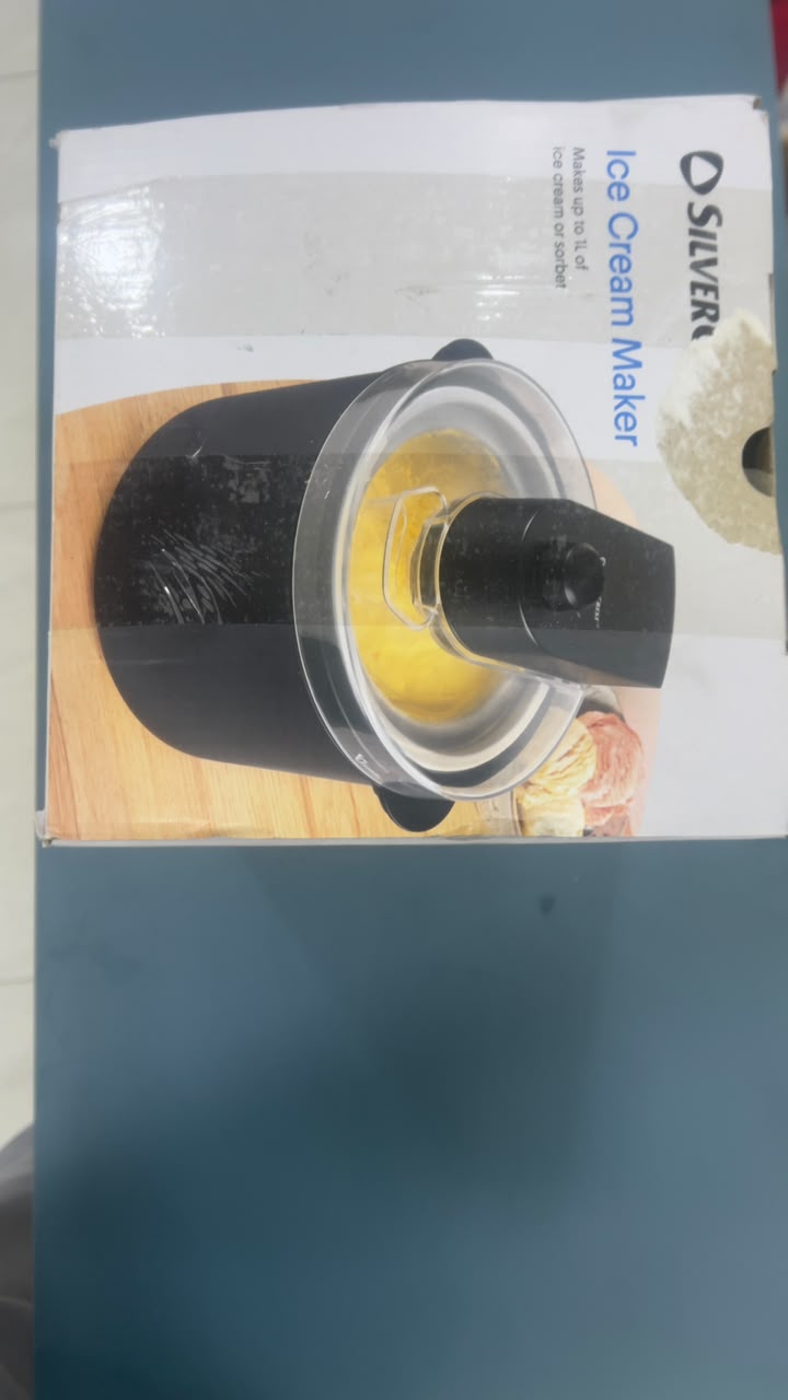 SilverCrest Ice Cream Maker 1L