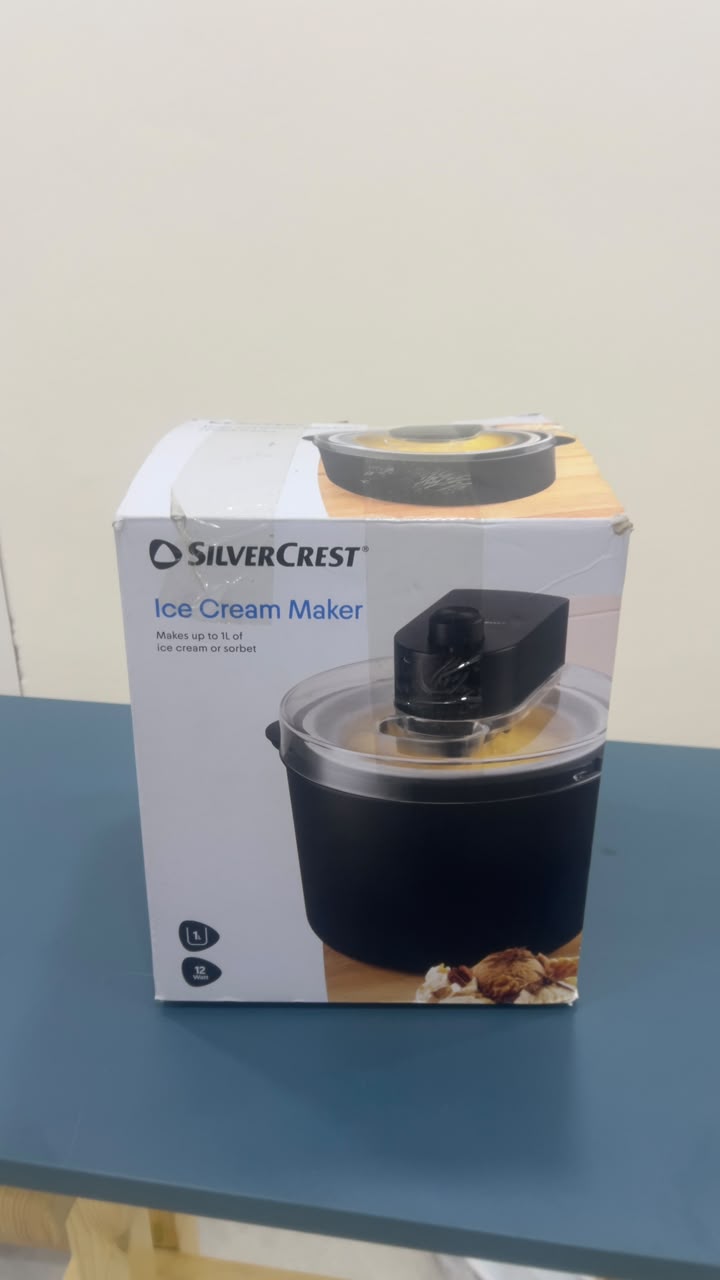 SilverCrest Ice Cream Maker 1L