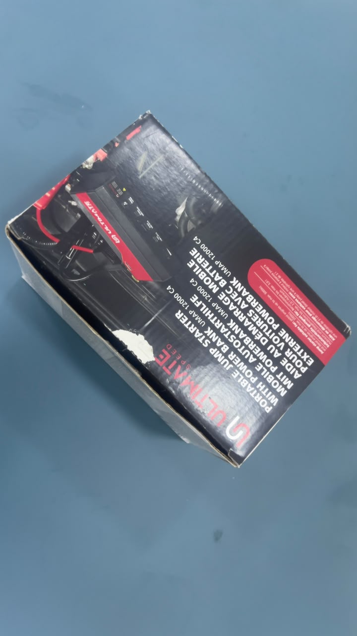 Ultimate Speed Portable Jump Starter with Power Bank
