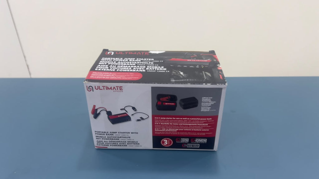 Ultimate Speed Portable Jump Starter with Power Bank