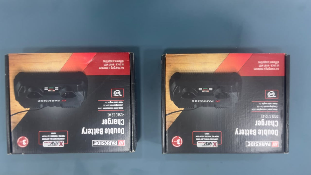 Parkside Double Battery Charger PDSLG 12 A1