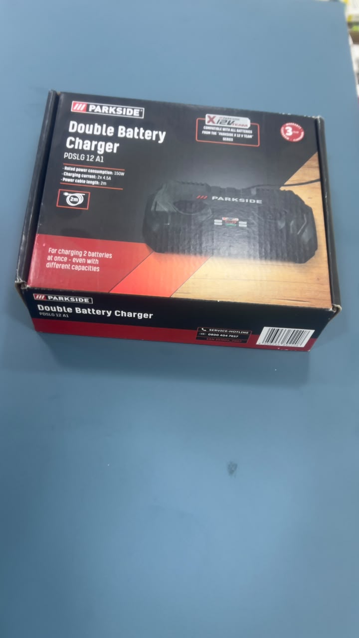 Parkside Double Battery Charger PDSLG 12 A1
