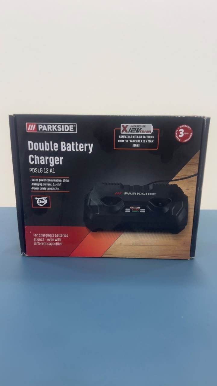 Parkside Double Battery Charger PDSLG 12 A1