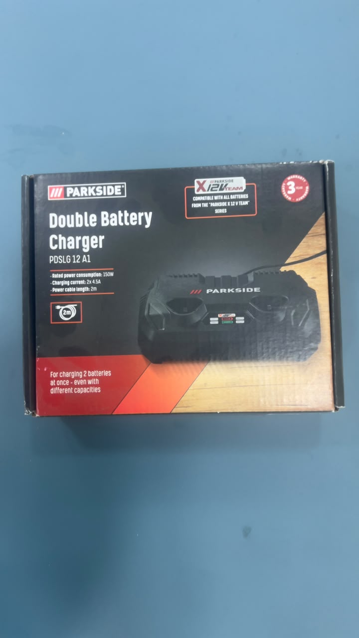 Parkside Double Battery Charger PDSLG 12 A1